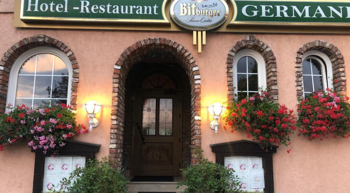 Hotel Restaurant Germania Neuwied Exterior foto